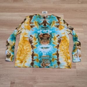 New Tiedye Unisex Long Sleeve Shirt